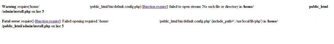 ติดตั้ง GCMS เวอร์ชั่น 4.0.0 ไม่ได้ครับ